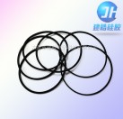 供應黑色防水O型硅膠密封圈-建皓硅膠