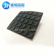 儀器設備硅膠腳墊背貼3M膠