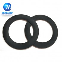 東莞硅膠制品加工廠承接來圖來樣定制加工生產(chǎn)圓形硅膠墊片